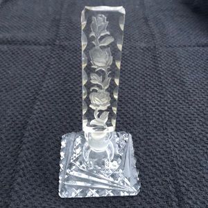 Vintage perfume decanter